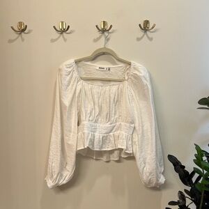 Missguided peasant blouse